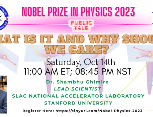 Public Talk on the Topic of Nobel Prize in Physics 2023
